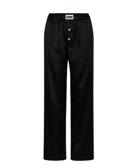 Le pantalon en satin